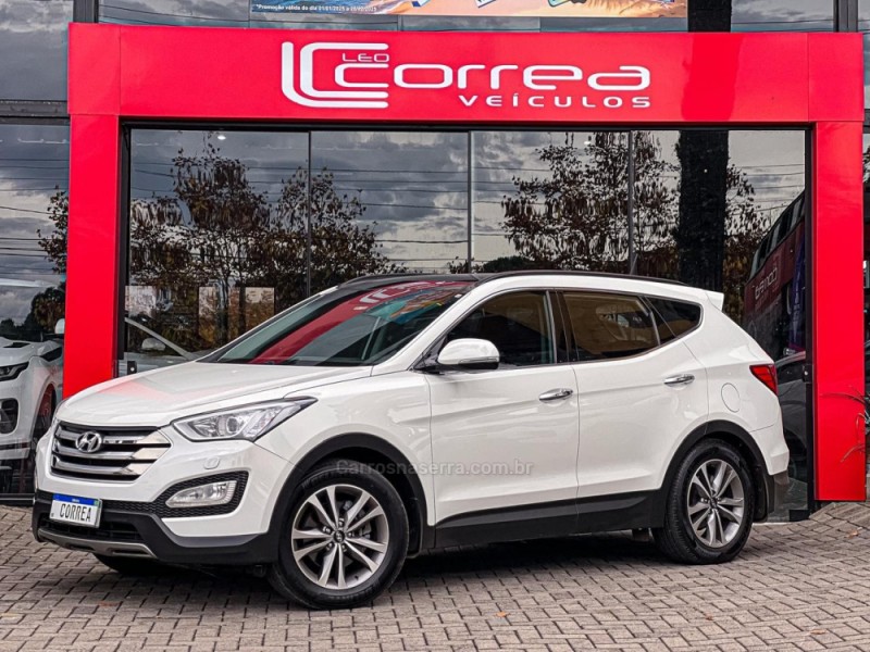 SANTA FÉ 3.3 MPFI 4X4 7 LUGARES V6 270CV GASOLINA 4P AUTOMÁTICO - 2015 - CANELA