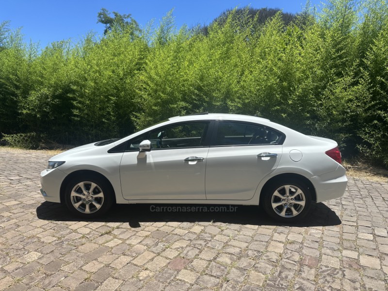 CIVIC 2.0 EXR 16V FLEX 4P AUTOMÁTICO - 2014 - NOVA PRATA
