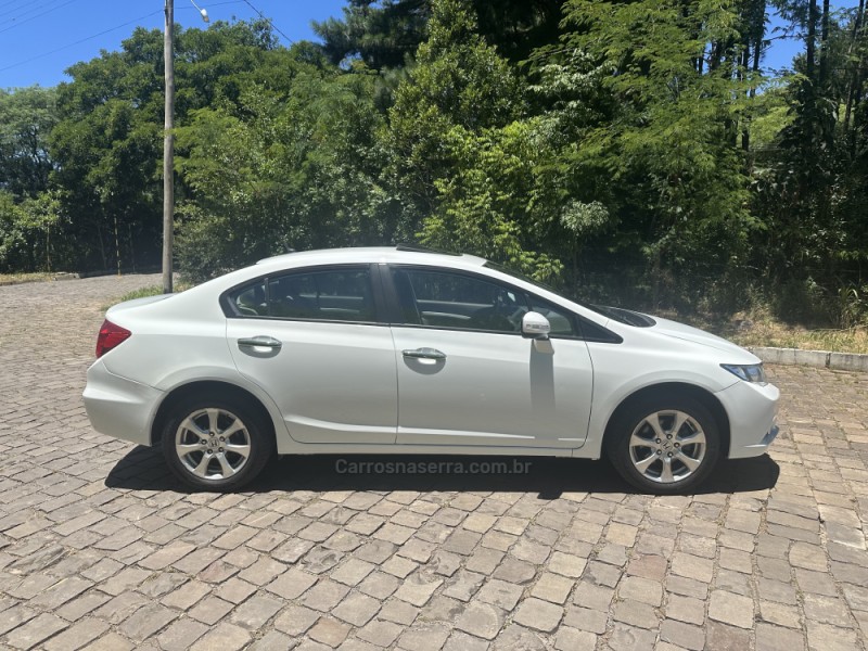 CIVIC 2.0 EXR 16V FLEX 4P AUTOMÁTICO - 2014 - NOVA PRATA