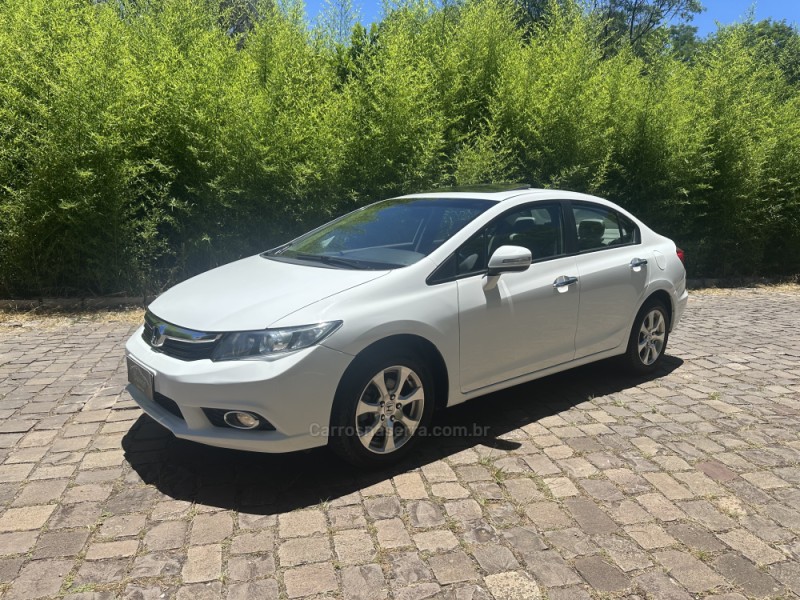 civic 2.0 exr 16v flex 4p automatico 2014 nova prata