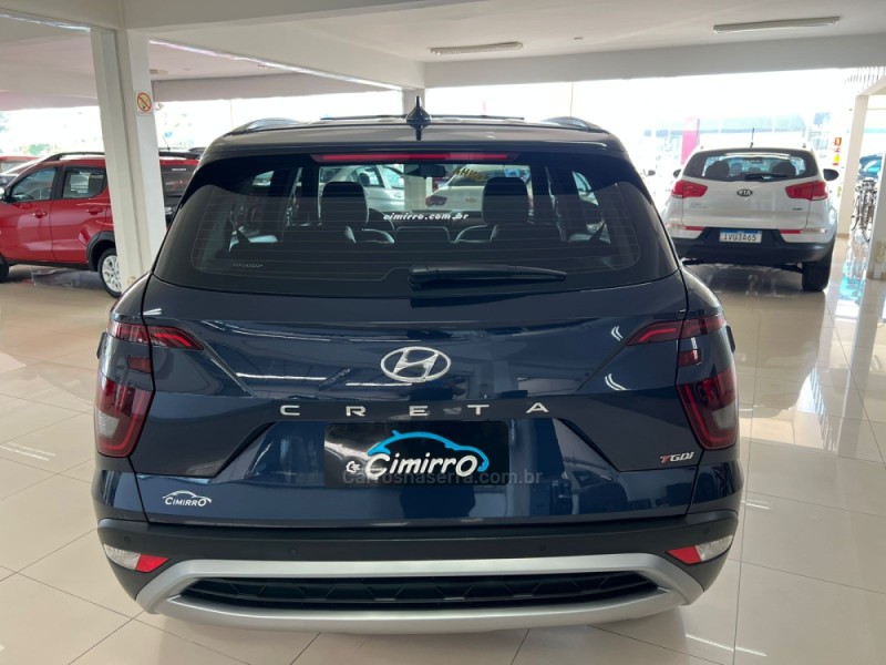 CRETA 1.0 PLATINUM TURBO 12V FLEX 4P AUTOMÁTICO - 2023 - TAQUARA