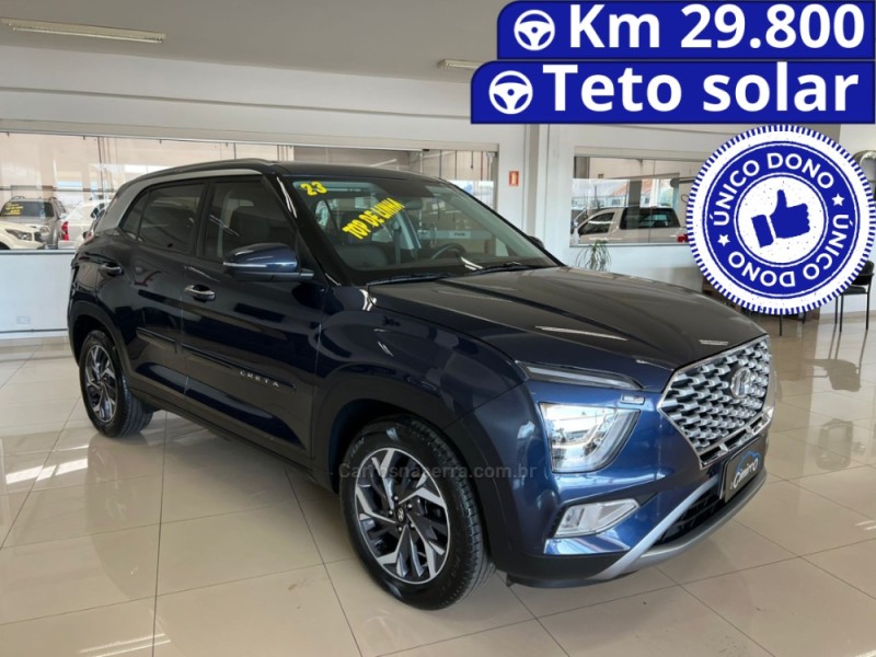 creta 1.0 platinum turbo 12v flex 4p automatico 2023 taquara