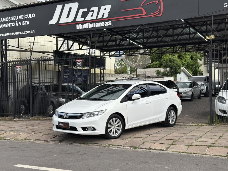 civic 2.0 lxr 16v flex 4p automatico 2014 caxias do sul