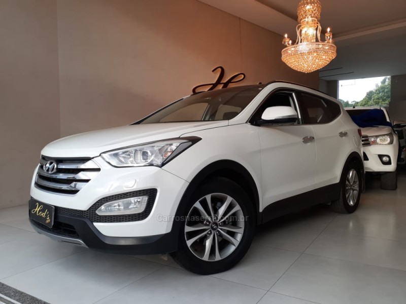 santa fe 3.3 mpfi 4x4 7 lugares v6 270cv gasolina 4p automatico 2015 canela