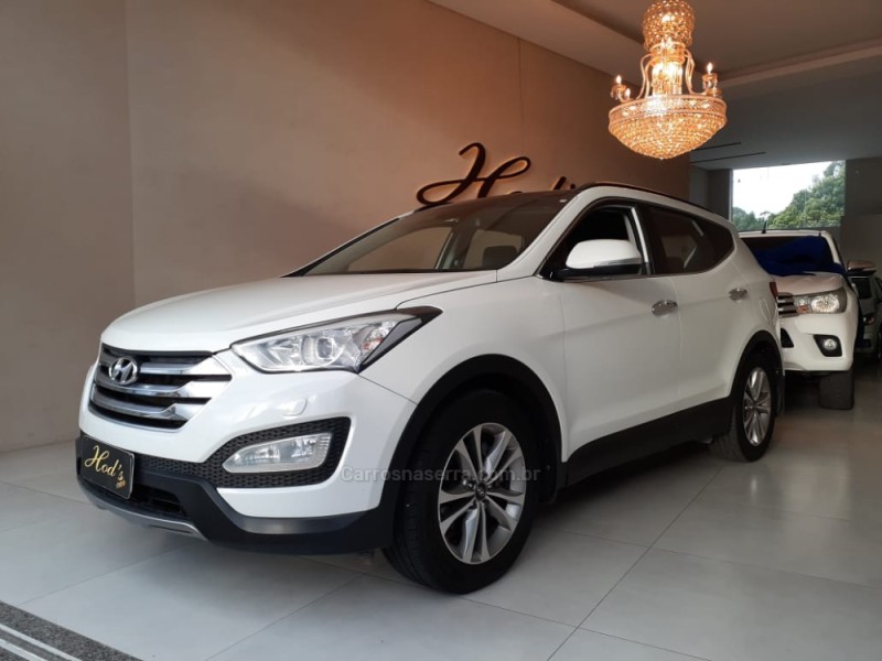 SANTA FÉ 3.3 MPFI 4X4 7 LUGARES V6 270CV GASOLINA 4P AUTOMÁTICO - 2015 - CANELA