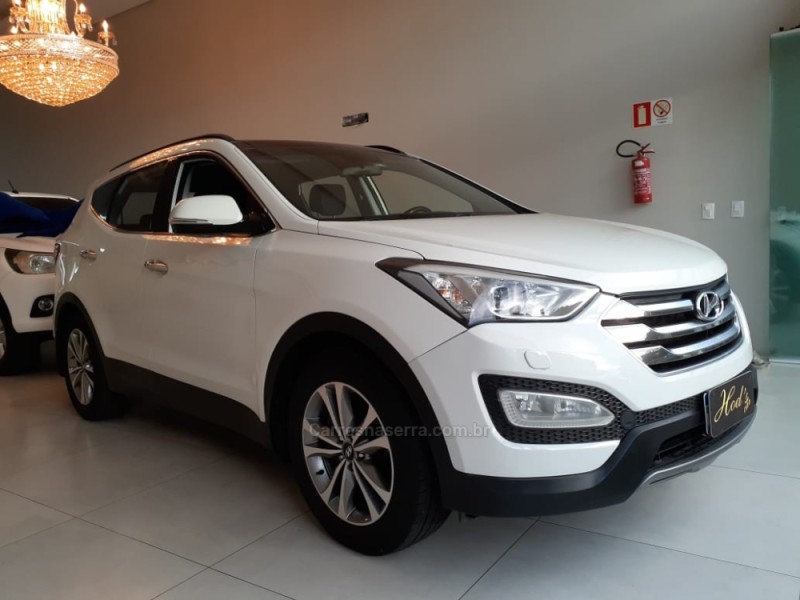 SANTA FÉ 3.3 MPFI 4X4 7 LUGARES V6 270CV GASOLINA 4P AUTOMÁTICO - 2015 - CANELA