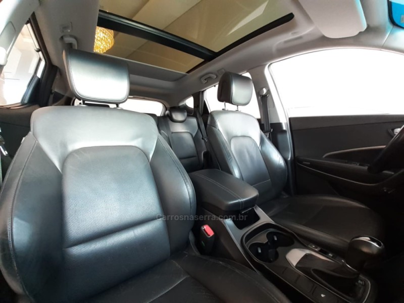 SANTA FÉ 3.3 MPFI 4X4 7 LUGARES V6 270CV GASOLINA 4P AUTOMÁTICO - 2015 - CANELA