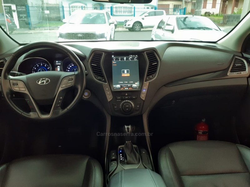 SANTA FÉ 3.3 MPFI 4X4 7 LUGARES V6 270CV GASOLINA 4P AUTOMÁTICO - 2015 - CANELA