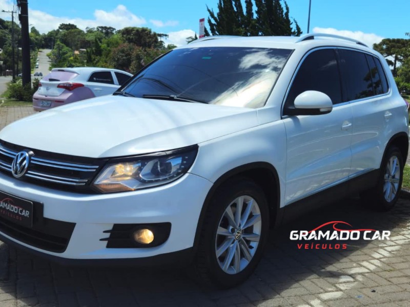 tiguan 2.0 tsi 16v turbo gasolina 4p tiptronic 2012 canela