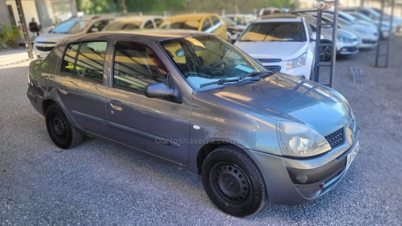 clio 1.0 authentique sedan 16v gasolina 4p manual 2005 caxias do sul