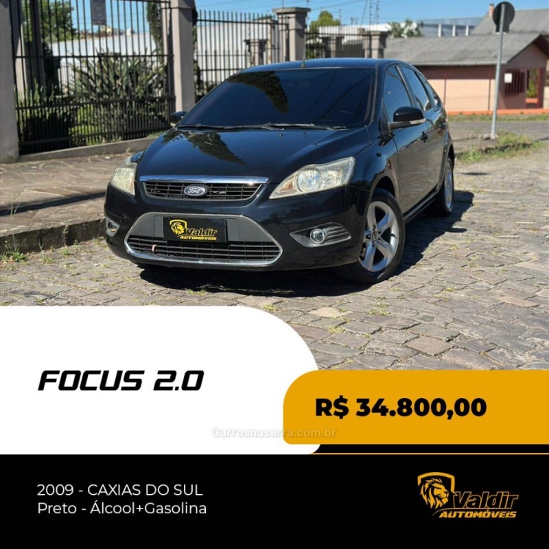 focus 2.0 ha 16v gasolina 4p manual 2009 caxias do sul