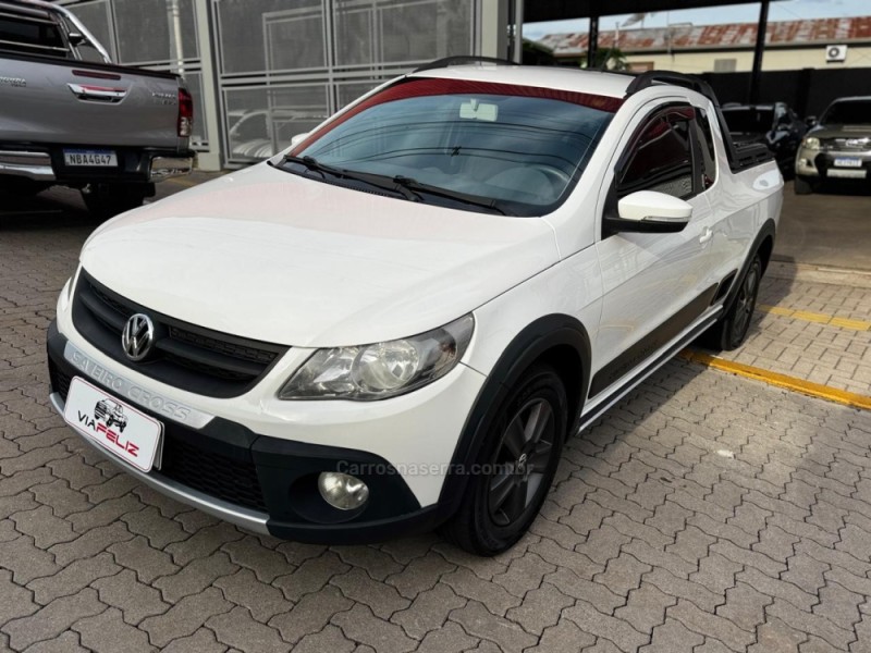 SAVEIRO 1.6 CROSS CE 16V FLEX 2P MANUAL - 2013 - FELIZ