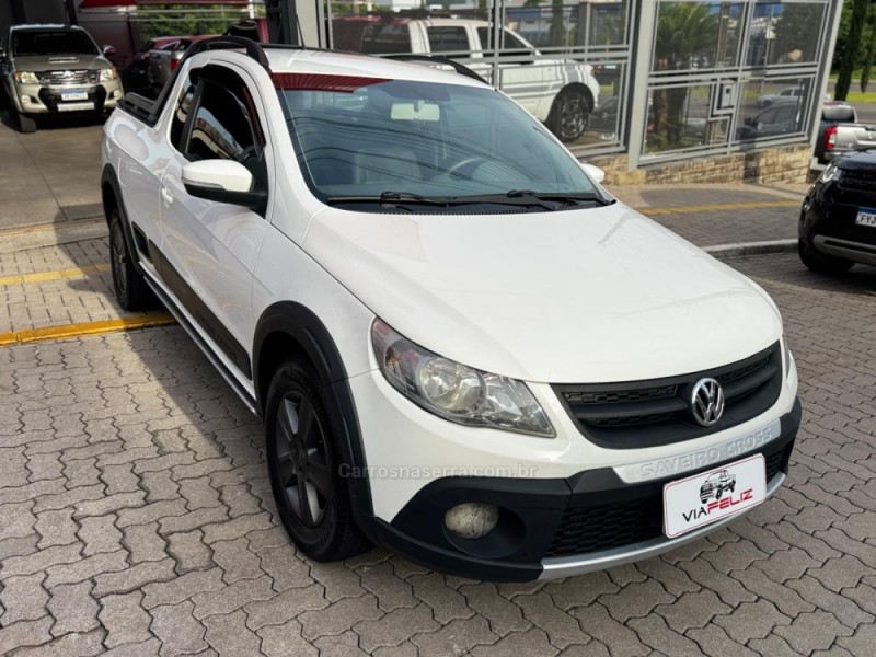 SAVEIRO 1.6 CROSS CE 16V FLEX 2P MANUAL - 2013 - FELIZ