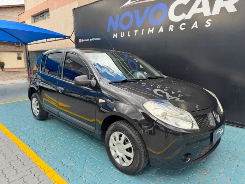 SANDERO 1.0 EXPRESSION 16V FLEX 4P MANUAL - 2010 - ESTâNCIA VELHA