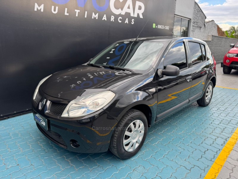 sandero 1.0 expression 16v flex 4p manual 2010 estancia velha