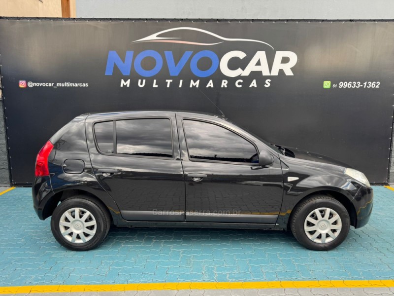 SANDERO 1.0 EXPRESSION 16V FLEX 4P MANUAL - 2010 - ESTâNCIA VELHA