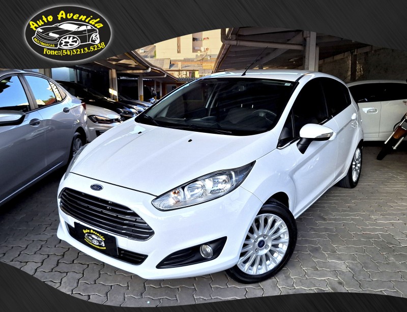 fiesta 1.6 titanium hatch 16v flex 4p automatico 2015 caxias do sul