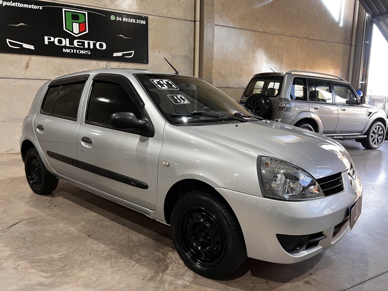 CLIO 1.0 AUTHENTIQUE 16V FLEX 4P MANUAL - 2007 - CAXIAS DO SUL