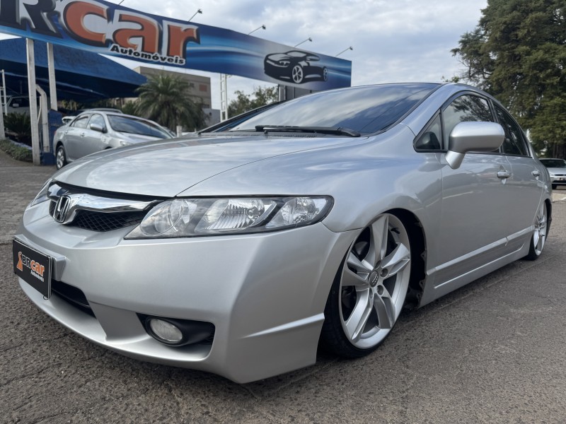 civic 1.8 lxs 16v flex 4p automatico 2009 dois irmaos