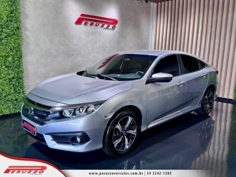 civic 2.0 16v flexone ex 4p cvt 2018 nova prata