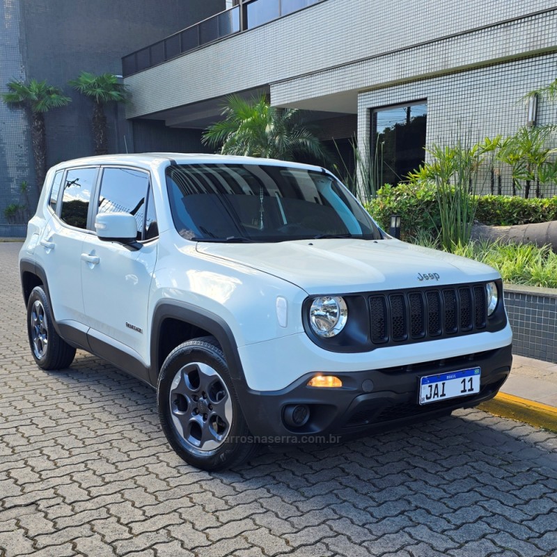 renegade 1.8 16v flex 4p automatico 2021 bento goncalves