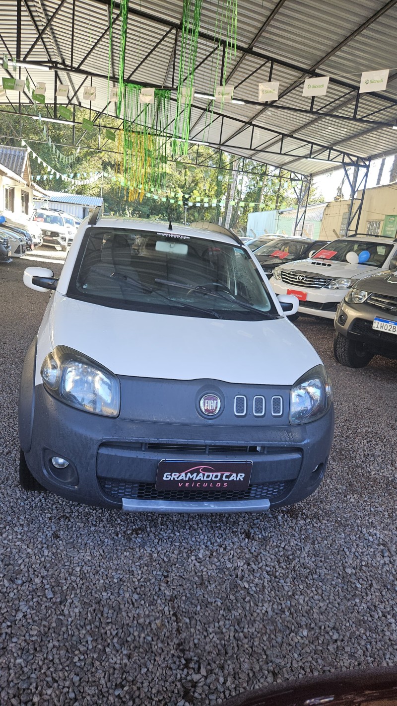UNO 1.0 EVO WAY 8V FLEX 4P MANUAL - 2012 - CANELA