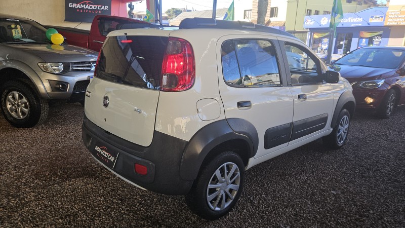 UNO 1.0 EVO WAY 8V FLEX 4P MANUAL - 2012 - CANELA
