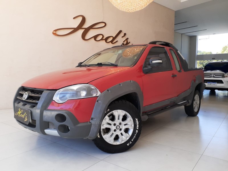 strada 1.8 mpi adventure ce 16v flex 2p manual 2009 canela