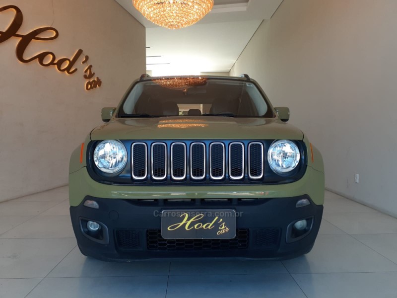 RENEGADE 1.8 16V FLEX LONGITUDE 4P AUTOMÁTICO - 2016 - CANELA