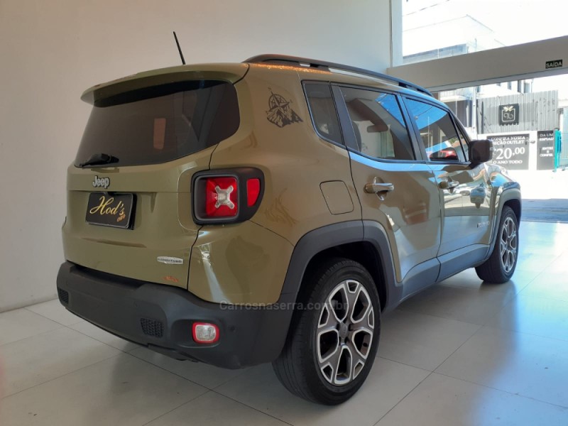 RENEGADE 1.8 16V FLEX LONGITUDE 4P AUTOMÁTICO - 2016 - CANELA