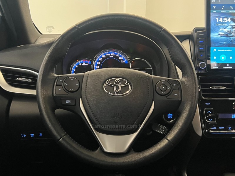 YARIS 1.5 XLS FLEX 4P AUTOMÁTICO - 2019 - FLORES DA CUNHA