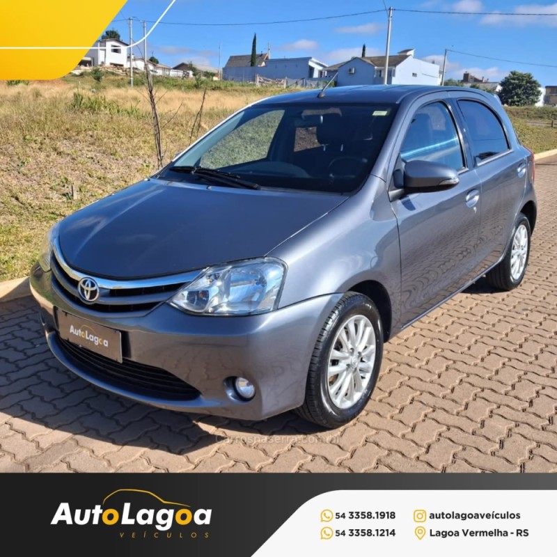 ETIOS 1.5 XLS 16V FLEX 4P MANUAL - 2015 - LAGOA VERMELHA