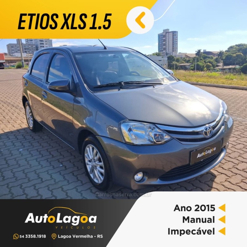 etios 1.5 xls 16v flex 4p manual 2015 lagoa vermelha
