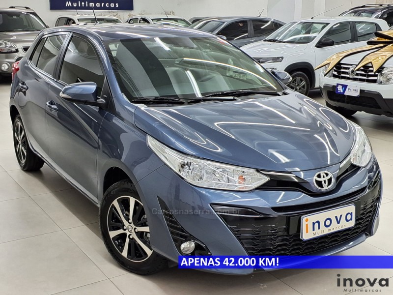 yaris 1.5 16v flex xs multidrive 2019 novo hamburgo