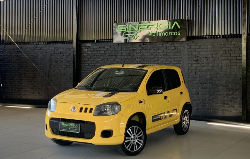 uno 1.4 evo sporting 8v flex 4p manual 2012 caxias do sul