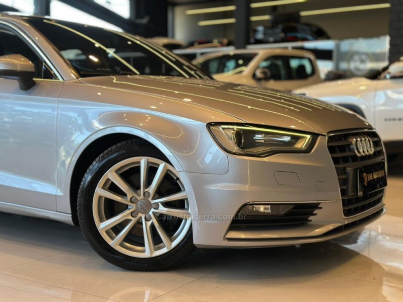 A3 2.0 TFSI SEDAN AMBITION 16V GASOLINA 4P S-TRONIC - 2016 - CAXIAS DO SUL