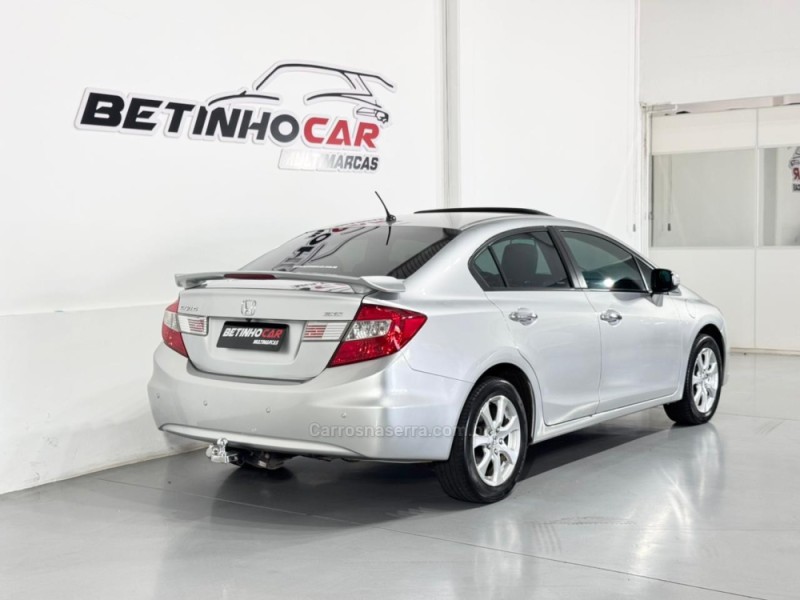 CIVIC 1.8 EXS 16V FLEX 4P AUTOMÁTICO - 2012 - ESTâNCIA VELHA