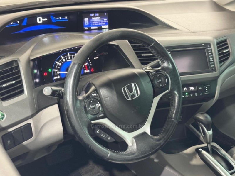 CIVIC 1.8 EXS 16V FLEX 4P AUTOMÁTICO - 2012 - ESTâNCIA VELHA