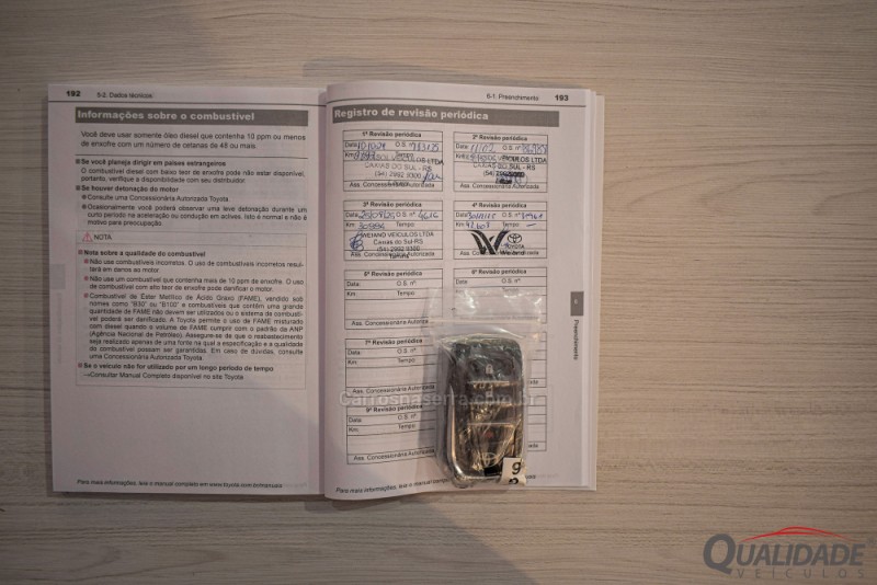 HILUX SW4 2.8 GR-S 4X4 CD 16V TURBO INTERCOOLER DIESEL 4P AUTOMÁTICO - 2024 - SANTA CRUZ DO SUL