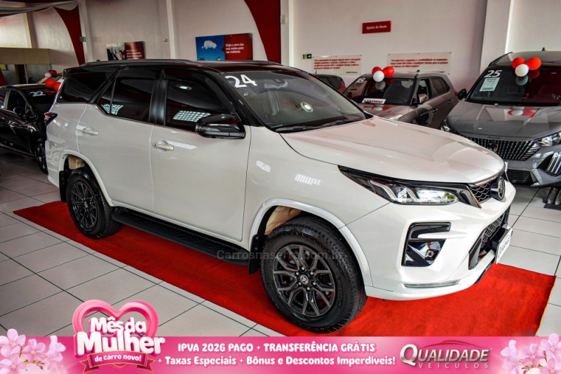 hilux sw4 2.8 gr s 4x4 cd 16v turbo intercooler diesel 4p automatico 2024 santa cruz do sul