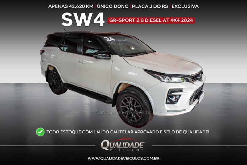 hilux sw4 2.8 gr s 4x4 cd 16v turbo intercooler diesel 4p automatico 2024 santa cruz do sul