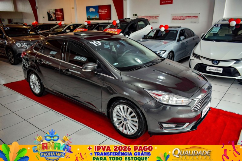 focus 2.0 titanium fastback 16v flex 4p automatico 2019 santa cruz do sul