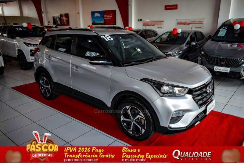 creta 2.0 16v flex sport automatico 2018 santa cruz do sul