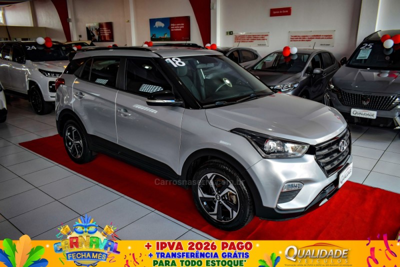 creta 2.0 16v flex sport automatico 2018 santa cruz do sul