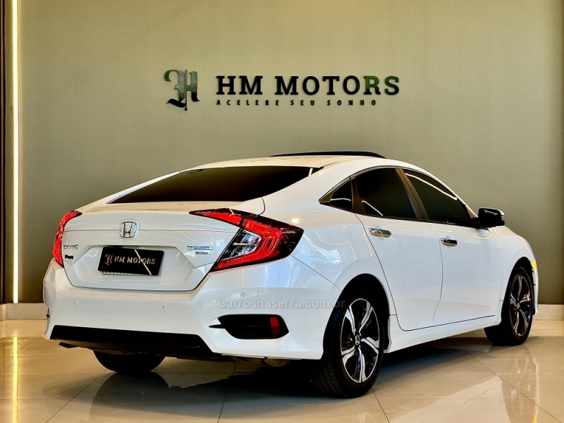 CIVIC 1.5 16V TOURING TURBO GASOLINA 4P AUTOMÁTICO - 2017 - CAXIAS DO SUL