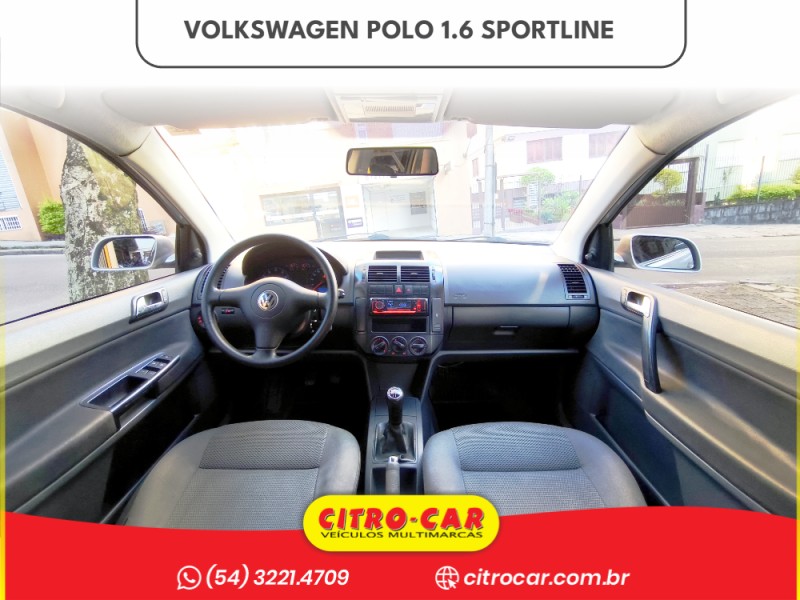 POLO 1.6 MI SPORTLINE 8V FLEX 4P MANUAL - 2007 - CAXIAS DO SUL