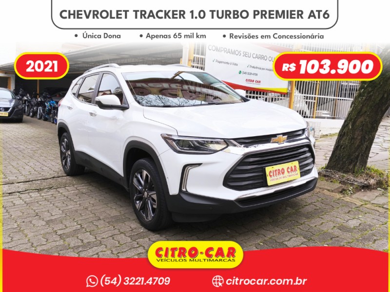 tracker 1.0 12v premier turbo flex 4p automatico 2021 caxias do sul