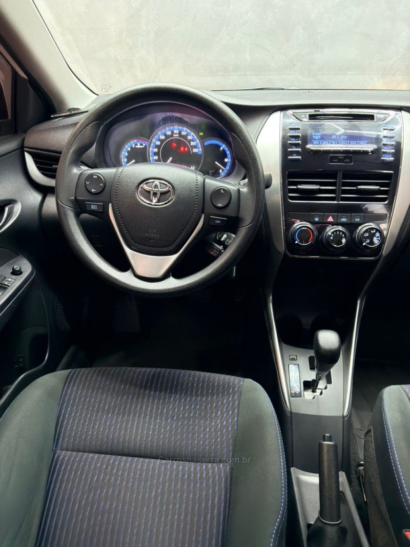 YARIS 1.5 XL 16V FLEX 4P AUTOMATÍCO - 2020 - CAXIAS DO SUL