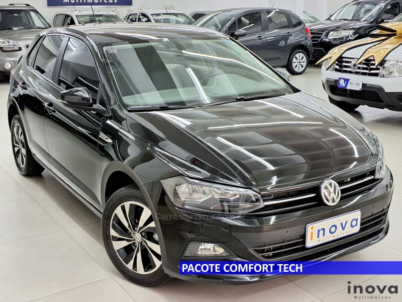 polo 1.0 200 tsi comfortline automatico 2021 novo hamburgo