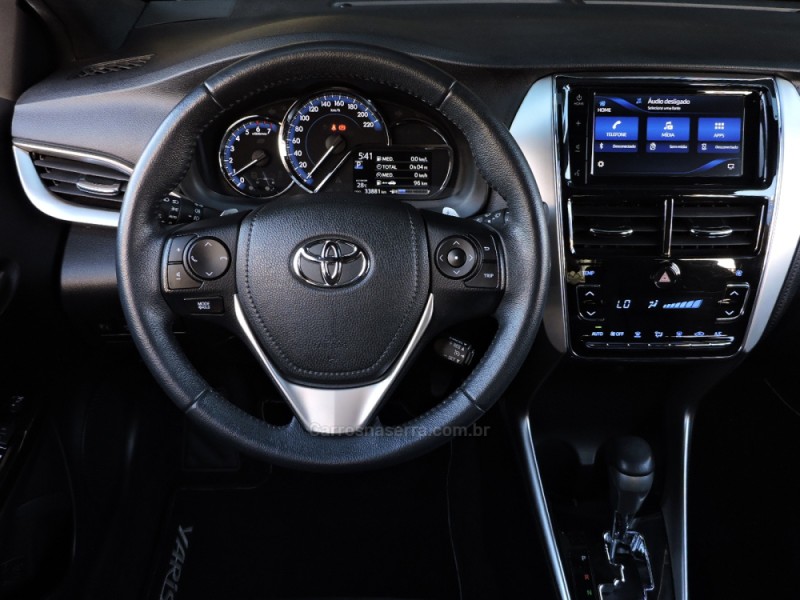 YARIS 1.5 XS 16V FLEX 4P AUTOMÁTICO - 2019 - SãO MARCOS